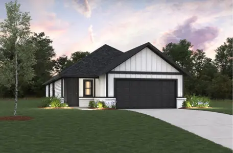 New construction Single-Family house 19600 Stripe Hill Bnd, Montgomery, TX 77356 plan Austin - image