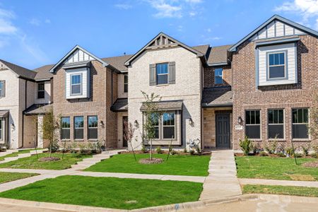 New construction Townhouse house 6415 Baritone Ct, Sachse, TX 75048 Columbia Homeplan- photo 2 2