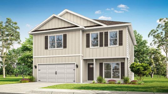 New construction Single-Family house 4102 Beauregard Wy, Tallahassee, FL 32317 plan The Princeton - image
