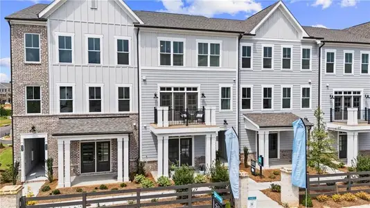 New construction Condo house 522 Alice Way, D11, Cumming, GA 30040 plan The Magnolia - image