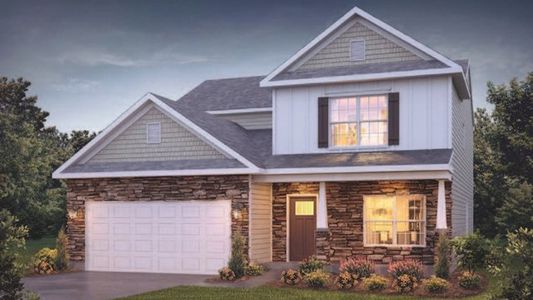 New construction Single-Family house 1440 Cariisbrooke Dr, Mebane, NC 27302 plan Winston - image