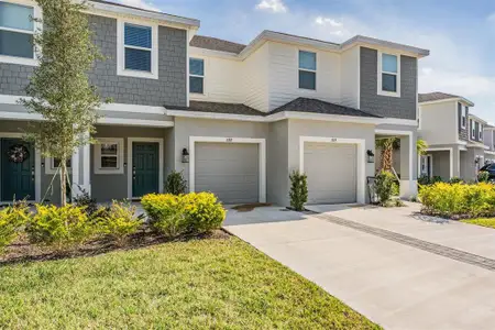 New construction Townhouse house 2182 Hallier Cv, Wesley Chapel, FL 33543 - image