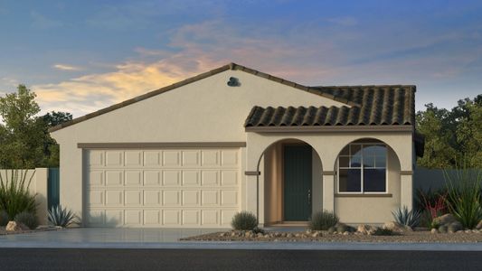 New construction Single-Family house 17615 W Vermont Ave, Litchfield Park, AZ 85340 plan Edmonton - image