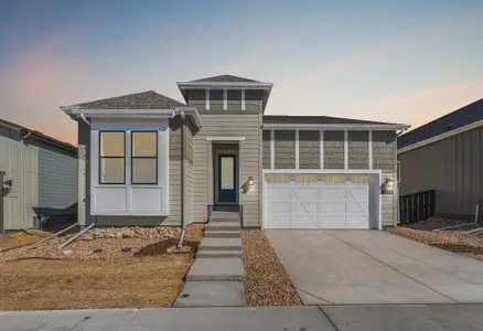 New construction Single-Family house 11136 Stonepath St, Littleton, CO 80125 plan 4082 Rising Moon Elevation B - Lake Cottage - image