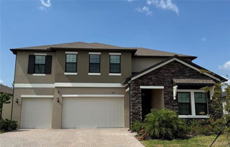 New construction Single-Family house 8922 Little Bluestem Dr, Land O' Lakes, FL 34637 plan Whitney - image