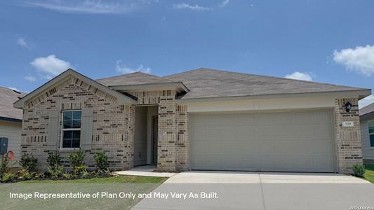 New construction Single-Family house 339 Boatman Cv, Seguin, TX 78155 plan The Lakeway - image