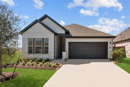 New construction Single-Family house 9030 Red Wolf Pl, Manvel, TX 77578 The Baileywood- photo 0