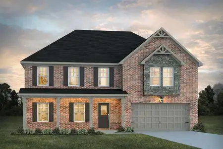 New construction Single-Family house 1575 Sungrown Wy, McDonough, GA 30253 plan Mira II - image