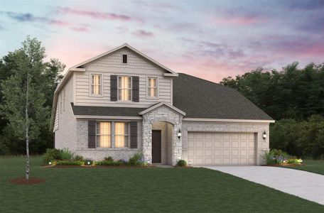 New construction Single-Family house 4328 Audobon Crossing, Crandall, TX 75114 Cascade- photo 0