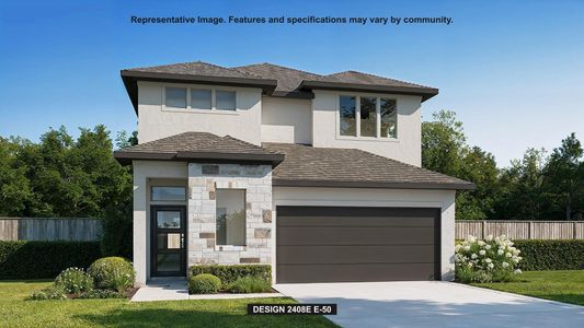 New construction Single-Family house 7005 Stitzel Weller Dr, Austin, TX 78744 plan 2408E - image