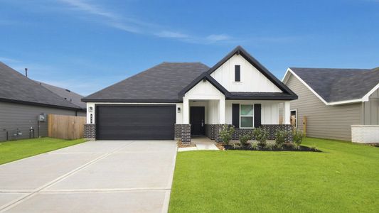 New construction Single-Family house 802 Merit Badge Ct, Conroe, TX 77303 plan Lakeway - image