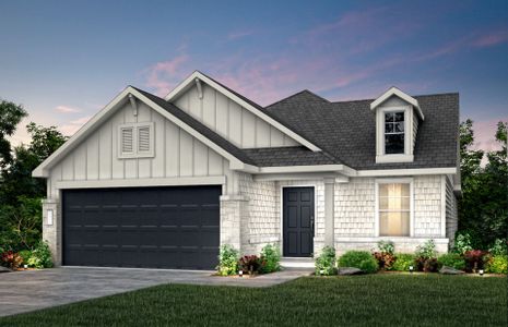 New construction Single-Family house 17965 Cranberry Scoop Drive, Hockley, TX 77447 Hewitt- photo 0