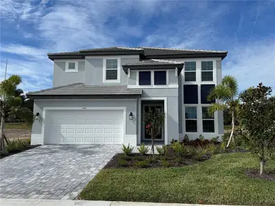 New construction Single-Family house 7543 Hawkstone Dr, Sarasota, FL 34241 plan Estuary - image