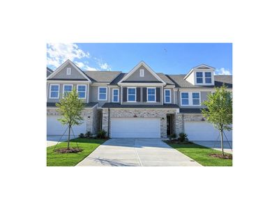 New construction Townhouse house 6125 Molo Ln, Unit 0670, Cumming, GA 30041 plan The Durham A - image