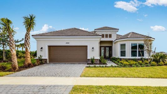 New construction Single-Family house 10021 SW Davanti Dr, Port Saint Lucie, FL 34987 Pallazio- photo 0