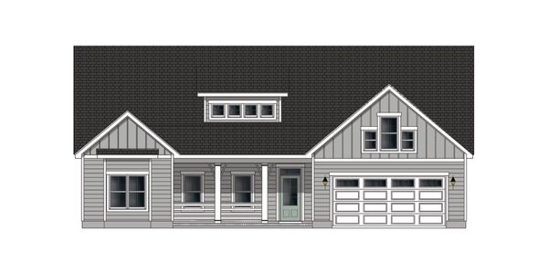 New construction Single-Family house 807 Lendy Dr, Greenville, NC 27858 plan Weaver - image