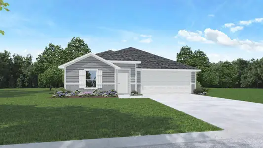 New construction Single-Family house 105 Golden Eagle Blvd, New Waverly, TX 77358 - image