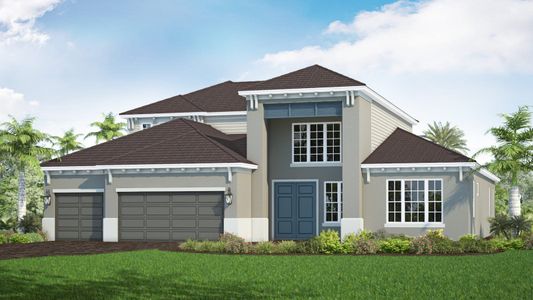 New construction Single-Family house 10012 Canaveral Cir, Sarasota, FL 34241 plan Azure - image