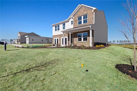 New construction Single-Family house 309 Foxglove Way, Mcdonough, GA 30253 Hampton- photo 0