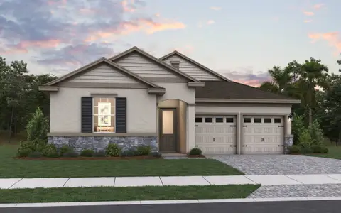 New construction Single-Family house St. Cloud, FL 34772 plan Anna Maria - 19801 - image