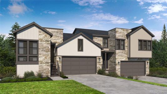 New construction Townhouse house 1821 Grayside Circle, Castle Rock, CO 80109 - photo 0