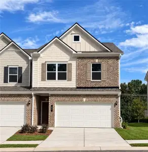 New construction Townhouse house 44 Jacobs Farm, Unit 20, Lawrenceville, GA 30045 plan The Ellison II - image
