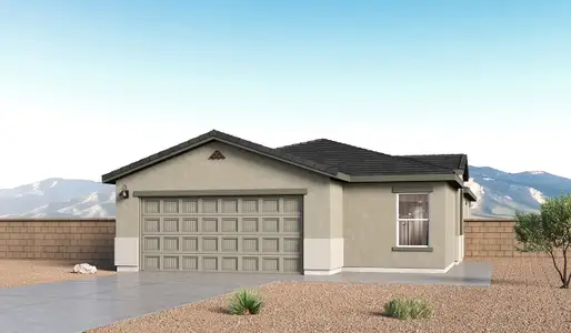 New construction Single-Family house 12317 E Morris Carson Dr, Vail, AZ 85641 plan Aloe - C30A - image
