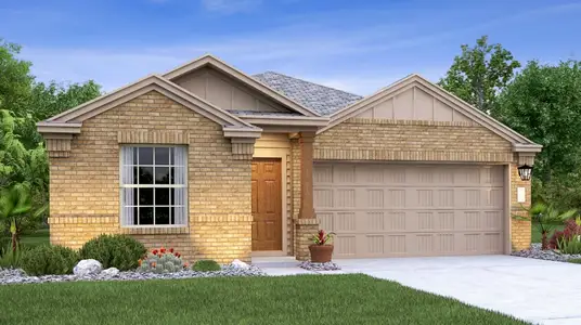 New construction Single-Family house 120 Donnington Dr, Hutto, TX 78634 plan Duff - image