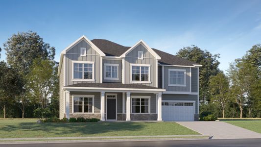 New construction Single-Family house 417 Green River Wy, Rolesville, NC 27587 plan Marlette III - image