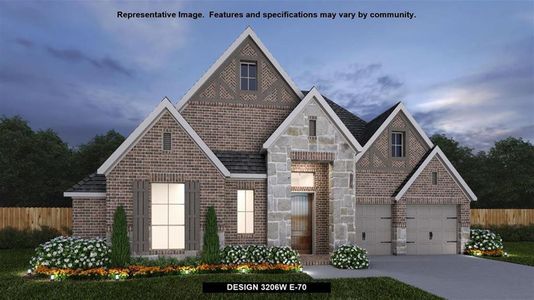 New construction Single-Family house 511 Watershield Cv, Georgetown, TX 78633 Design 3206W- photo 0