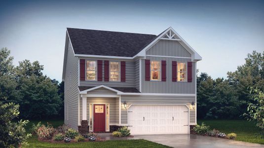 New construction Single-Family house 4820 Sc-101, Woodruff, SC 29388 plan DORSET - image