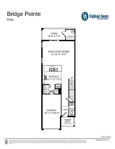 New construction Single-Family house 430 Chesapeake Dr, St. Cloud, FL 34771 plan Daisy Townhome - image