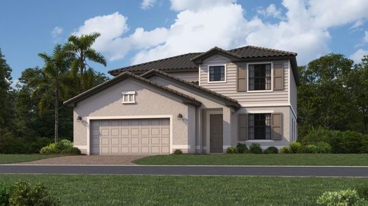 New construction Single-Family house 18389 Parksville Dr, Estero, FL 33928 plan Amalfi - image
