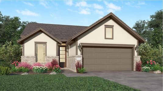 New construction Single-Family house 18611 Poggibonsi Ln, New Caney, TX 77357 Austen- photo 0 0