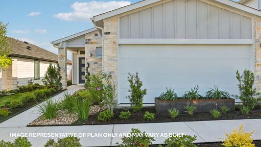 New construction Single-Family house 8416 Rhinestone Rd, Mustang Ridge, TX 78610 - image