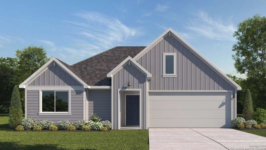 New construction Single-Family house 1814 Windsor Blvd, Lockhart, TX 78644 The Ashburn- photo 0 0