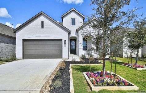 New construction Single-Family house 12443 Lanthimos, San Antonio, TX 78254 Amberley Plan- photo 0