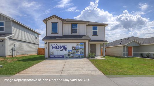 New construction Single-Family house 1026 Indian Wy, Seguin, TX 78155 plan The Franklin - image