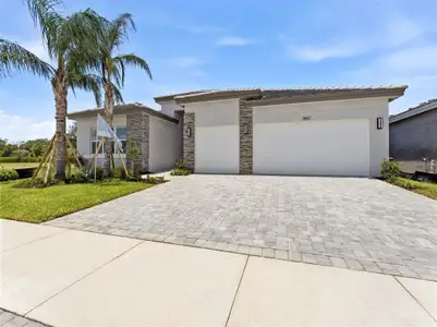 New construction Single-Family house 3857 Cabernet Ter, Wesley Chapel, FL 33543 plan Amethyst - image