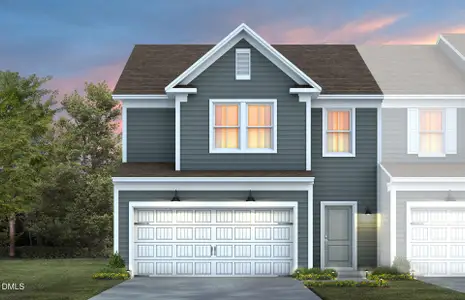New construction Townhouse house 2314 Sun Vibes Wy, Durham, NC 27703 - image