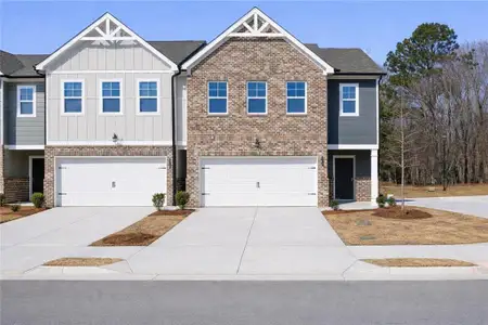 New construction Townhouse house 661 Gunnin Wy, Unit LOT 31, McDonough, GA 30253 plan Edmund - image