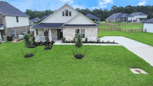 New construction Single-Family house 630 Running Iron Lane, Magnolia, TX 77354 - photo 0