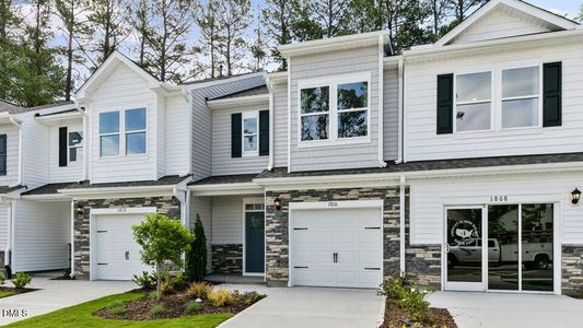 New construction Townhouse house 7418 Bourbon Briar Dr, Raleigh, NC 27604 plan Denver - image