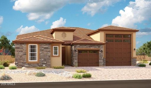 New construction Single-Family house 20254 W Hollyhock Street, Buckeye, AZ 85396 Deacon- photo 0