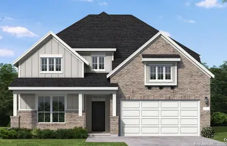 New construction Single-Family house 123 Heidi Hl, Castroville, TX 78009 plan Dumont - image