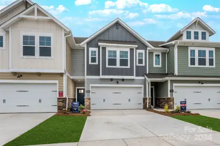 New construction Townhouse house 338 Quartz Hill Way, Waxhaw, NC 28173 The Rafferty- photo 0 0