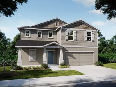 New construction Single-Family house 61 Enclave Ave, Palm Coast, FL 32164 plan The Hillcrest - image