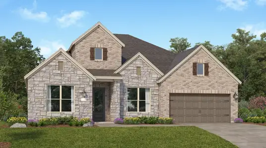 New construction Single-Family house 31015 Peony Place Dr, Fulshear, TX 77441 plan Denali - image