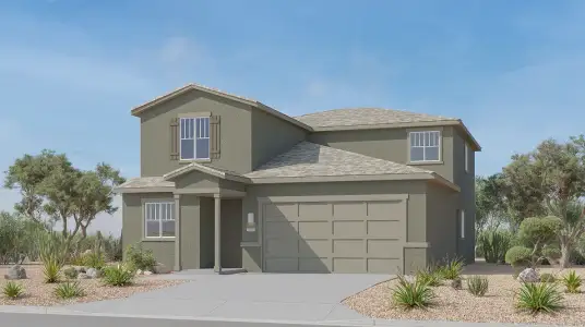 New construction Single-Family house 14085 E Corte Del Juzgado, Vail, AZ 85641 plan Poppy - image