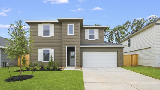 New construction Single-Family house 105 Golden Eagle Blvd, New Waverly, TX 77358 plan Rosemont - image